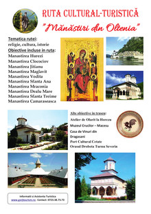 Afis Manastiri din Oltenia
